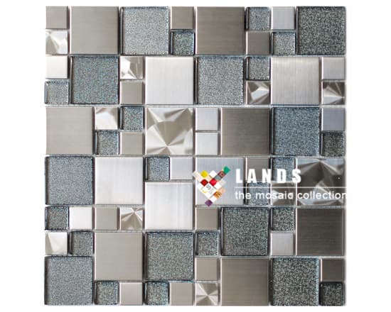 Mosaic Tile_Metal Mosaic Wall Tile_LSMT008